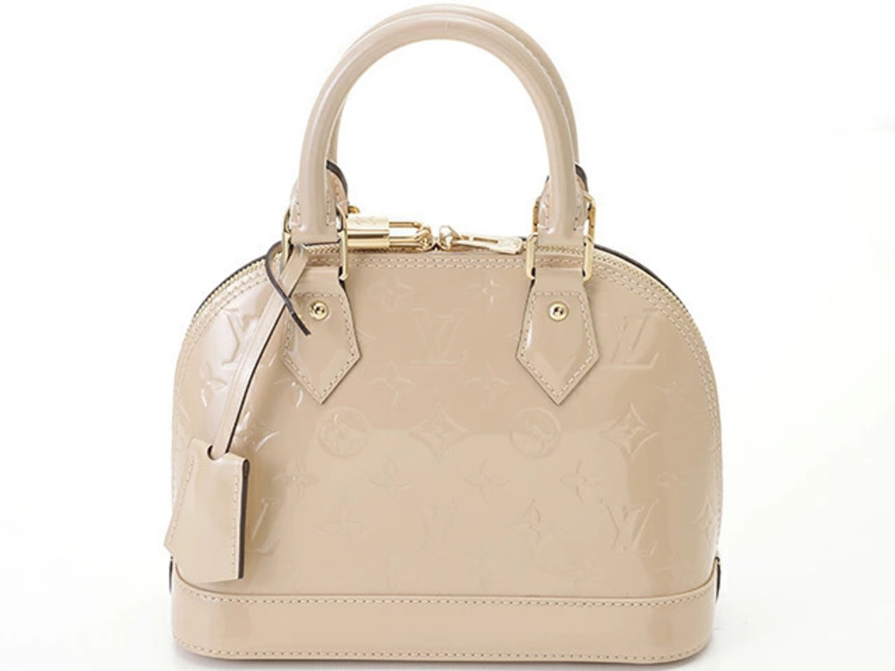 LOUIS VUITTON Alma Monogram Vernis Handbag